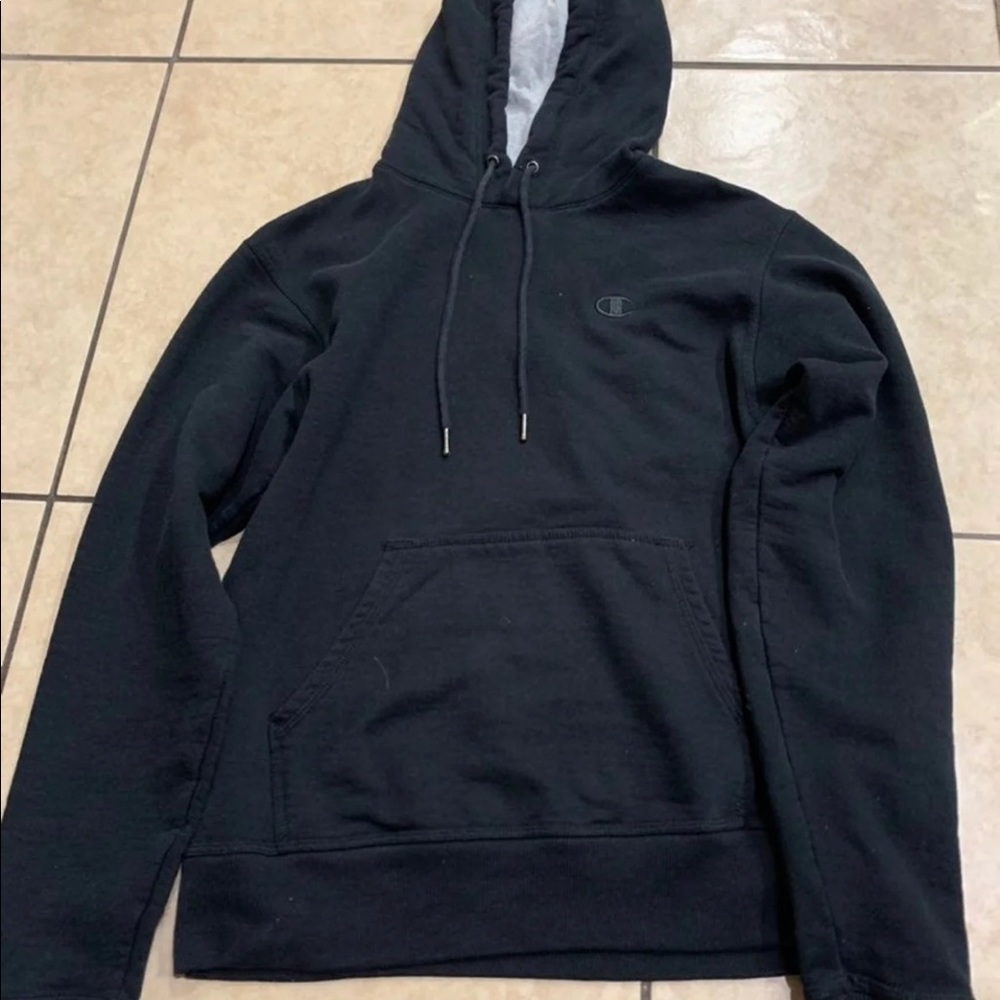 Champion Black Hoodie